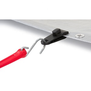 Clips <span class=keywords><strong>de</strong></span> bâche en plastique multi-usages pour tentes d'extérieur, légers, coupe-vent, réglables, en nylon - Product Image 6