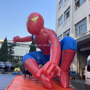 Ballon gonflable géant de <span class=keywords><strong>Spiderman</strong></span> de <span class=keywords><strong>Marvel</strong></span> avec tissu Oxford et ventilateur intégré pour la décoration de fête à thème - Product Image 1