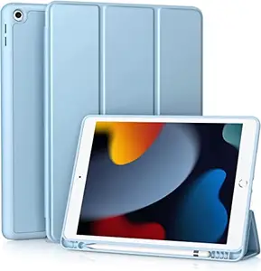 Per iPad 10.2/10.5 9.7 Air 3 Smart custodia in Silicone portamatite 7 8 9th 10.9 Pro 11 Generation supporto magnetico per Tablet Cover