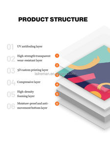 พื้นไวนิลพิมพ์ลายสำหรับสนามเด็กเล่นในร่มสนามเด็กเล่นในร่มพื้นไวนิลปรับแต่งได้ - Product Image 4