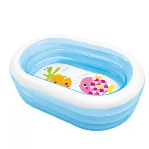 <span class=keywords><strong>Piscine</strong></span> gonflable elliptique pliable <span class=keywords><strong>INTEX</strong></span> 57482 en PVC avec bouchon <span class=keywords><strong>de</strong></span> <span class=keywords><strong>vidange</strong></span> pour <span class=keywords><strong>piscine</strong></span> familiale - Product Image 1