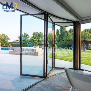 Portes pliantes de luxe avec couleurs de cadre personnalisables - Product Image 2