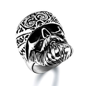 Bague <span class=keywords><strong>Viking</strong></span> en acier inoxydable 316L pour homme, <span class=keywords><strong>anneau</strong></span> élégant en acier inoxydable pour homme - Product Image 6