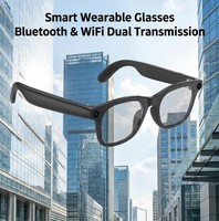 Lunettes intelligentes professionnelles LYG15 avec transmission WIFI double, caméra HD 12MP, batterie longue durée 300mAh