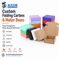 Boîtes d'expédition en carton ondulé de luxe, écologiques, imprimées sur mesure, aux couleurs vives, pour l'emballage de cadeaux de marque, vente en gros directe d'usine