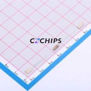 Résistance traversante CR1/4W-82ohm 5%-OT52, composant traversant (THT), D2.7xL6.2mm, film carbone 82Ohm 5% 250V - Product Image 2