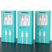 Emballages personnalisés en carton recyclable écologique pour protecteurs d'écran de téléphones/tablettes, avec logo et finition mate transparente.