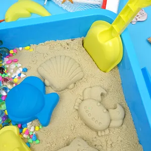 New Design Creative Educational Toys Sensory Play Gift Dynamic Sand Ocean Sensory Bin For Kids