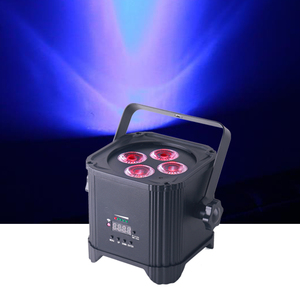 Éclairage Disco sans fil à batterie dmx 4x18w, lumière avec lumière LED rgbjavu, pour disque, événement, mariage, Dj Disco, scène - Product Image 5