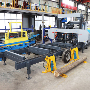 Scie à bande Portable pour bûches à <span class=keywords><strong>bois</strong></span>, gaz Diesel électrique Horizontal Diesel - Product Image 1