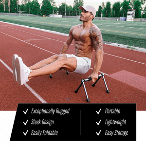 Construir la fuerza <span class=keywords><strong>de</strong></span> la base Mini paralelo Parallettes bares Dip Bar estación para Dips & <span class=keywords><strong>calistenia</strong></span> - Product Image 2