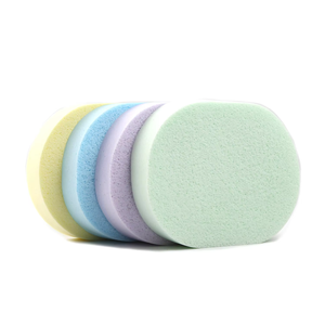 ฟองน้ำเช็ดหน้าแบบนุ่มใช้ซ้ำได้ฟองน้ำสำหรับทำความสะอาดผิวหน้า - Product Image 2