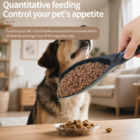 Vente en gros d'usine de pelle en plastique durable pour aliments pour animaux de compagnie