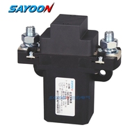 SAYOON QZJB Seri Kontaktor DC Double Coil 1NC Bentuk M Braket Kabinet Daya Harga Pabrik 100A 200A 400A 600A 12V 24V 48V 60V