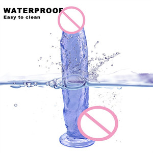 人工リアルシリコンペニスビッグソフトプラスチック12インチディルド女性大人の大人のおもちゃ - Product Image 3