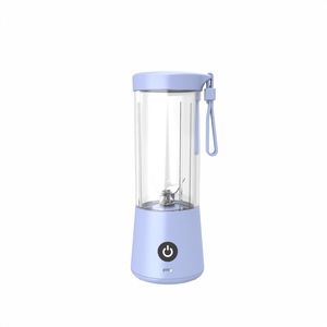 Mini-mixeur portable 400 ml, 6 lames en acier inoxydable 304, fonctionne sur piles pour des smoothies rapides à la maison - Product Image 3