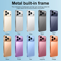 Smartphone Android 15 I18 Pro Max 5G LTE 8000 mAh, écran 7,3 pouces, appareil photo arrière 108 MP, 16 Go + 1 To de stockage, processeur Deca Core, déverrouillage facial et par empreinte digitale, FHD