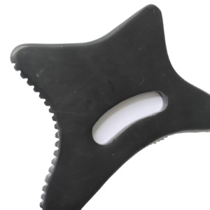 กระดานหยกแบบออบซิเดียนสีดำเครื่องมือนวดหน้าทำจากกัวชา2024ใหม่รูปทรงใหม่ - Product Image 1