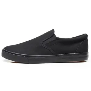 Sapato de logotipo personalizado masculino, mocassim casual respirável para homens, slip on, sapatos de lona verde, branco, laranja, preto