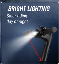 Scooter <span class=keywords><strong>El</strong></span>éctrico de 350W con Tracción Delantera, Batería de 36V 10.4Ah, Alcance Máximo de 30KM para Viajes de Larga Distancia - Product Image 5