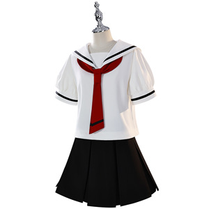 Disfraz de fiesta de Carnaval de Halloween, uniforme escolar, conjunto completo, disfraz de Cosplay de <span class=keywords><strong>Kinomoto</strong></span> <span class=keywords><strong>Sakura</strong></span>, Anime, <span class=keywords><strong>Card</strong></span> <span class=keywords><strong>Captor</strong></span> <span class=keywords><strong>Sakura</strong></span> - Product Image 1