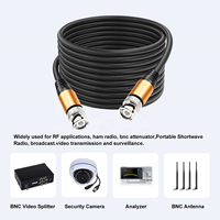 Cable Coaxial SDI RF de 100 Pies, Cable de Video Digital HDTV BNC Macho de 75 Ohm RG59, Compatible con Cámaras HD-SDI/3G/6G/4K/8K SDI