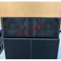 Système de sonorisation professionnel HDL 50-A 4K à double haut-parleur actif de 12 pouces 3 voies, haute puissance pour la scène, le son live et les tournées