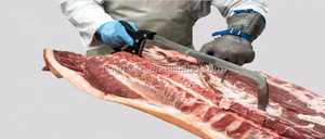 قفازات شبكية معدنية من الفولاذ المقاوم للصدأ، قفازات أمان للمطبخ والجزارة والقطع - Product Image 5