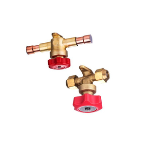 Robinet d'arrêt manuel en laiton avec raccord évasé/soudable pour systèmes de réfrigération et de climatisation - Product Image 4