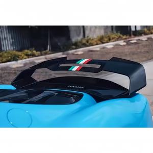 Alerón Trasero de Fibra de Carbono Seca Estilo BFA Modificado para Componentes de Carrocería de Ferrari 296 - Product Image 5