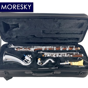 Clarinete Bajo MORESKY de Madera de Cocobolo, Clarinete Profesional en Do Grave/Si bemol BCL-388 - Product Image 1