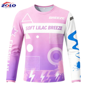 Designs préférés des femmes Explosion Motocross Jersey Sports d'équitation en plein air BMX MTB MX Jersey <span class=keywords><strong>Moto</strong></span> Vêtements pour femmes - Product Image 3