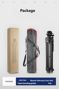 Qzsd Q880C Chuyên Nghiệp Sợi Carbon Máy Ảnh <span class=keywords><strong>Tripod</strong></span> 158 & 193Cm Kính Thiên Văn Chân Nhiệm Vụ Nặng Nề 10Kg Tải Đứng Cho Vlogging - Product Image 6