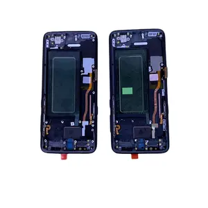 Touch Screen Assembly With Lines Or Black Dots Original For Touch Screen Samsung Galaxy S8 LCD With Frame