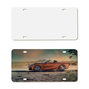 Placa de Matrícula de Aluminio Personalizada para Sublimación y Transferencia Térmica, 3'*6 Pulgadas, en Blanco, Venta al Por Mayor Prosub - Product Image 2