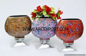 Nickle Plated <b>Tall</b> Flower <b>Vase</b> Home Decoration Luxury Design Trumpet Wholesale Unique Standard Decorating Trumpet Silver Color - Product Image 5