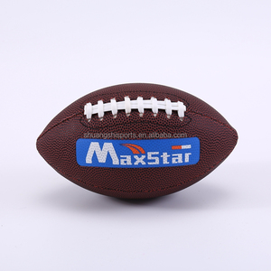 Custom Logo PROFESSIONAL leather soccer Rugby size <span class=keywords><strong>9</strong></span>'s American soccer - Product Image 2