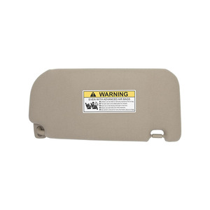 แผงบังแดด Kia รุ่น 85202-1F090LX สีเบจ ทำจาก PVC พร้อมป้ายเตือน สำหรับ Kia Sportage - Product Image 1