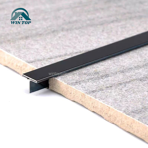 Win Top T en forme de bandes métalliques décoratives en acier inoxydable pour la décoration murale de transition de sol - Product Image 4