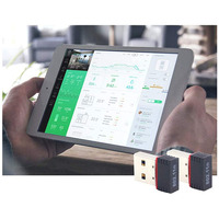 Adaptateur double bande wi-fi 150 ghz, 2.4 mb/s, Mini carte réseau sans fil, Dongle pour ordinateur portable, de bureau et PC