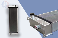 Pièces d'excavatrice de haute qualité, radiateur de réservoir d'eau Ass'y 440211-00823 44021100823 K1008126 compatible avec DX190W DX225LC DX210W DX230LC