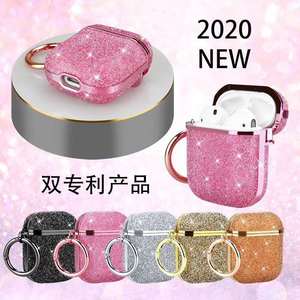 Custodia Protettiva Antiurto Super Brillante con Cristalli Scintillanti per <span class=keywords><strong>AirPods</strong></span> 1/2/3/4 Pro 2 (Piccoli Diamanti) - Vendita Calda - Product Image 2