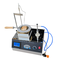 Petroleum Lab Analysis Instrument Astm D92 Oil Open Cup Cleveland Flash Point Tester
