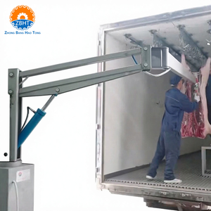 Équipement d'abattage automatique de porcs à bras mécanique et roulements motorisés, en acier inoxydable 304, haute capacité 200-300 carcasses par heure - Product Image 2