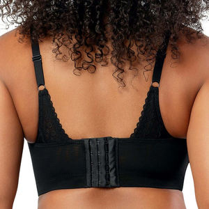 Sujetador <span class=keywords><strong>de</strong></span> <span class=keywords><strong>realce</strong></span> con encaje Ladymate ODM/OEM, bralette largo sin aros con relleno para mujer, sujetador <span class=keywords><strong>de</strong></span> encaje <span class=keywords><strong>de</strong></span> talla grande. - Product Image 6