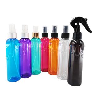Botellas de plástico personalizadas al por mayor con boquillas de pulverización de niebla fina para niebla capilar y corporal Pedidos al por mayor para fabricantes de cosméticos - Product Image 1