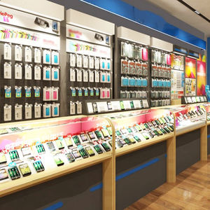 手机陈列室柜台设计手机商店室内设计与展示展示 - Product Image 3