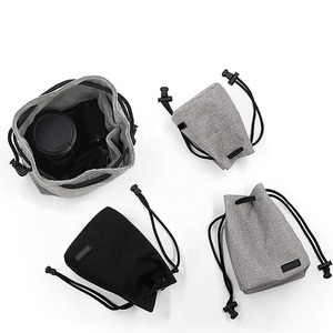 Borsa per Fotocamera, Zaino Porta Obiettivi, Sacchetto con Coulisse in <span class=keywords><strong>Pile</strong></span> Impermeabile per Protezione Fotocamera - Product Image 6
