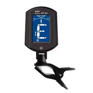 Sintonizador eléctrico de guitarra HUASHENG, sintonizador Digital cromático con Clip para guitarras eléctricas clásicas acústicas, violín, ukelele, bajo - Product Image 1