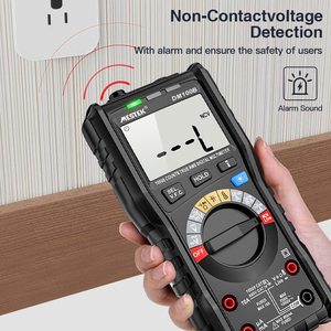 Ultra tragbares digitales Multimeter DM100B mit LCD-Anzeige DC-AC-Voltmeter Analoge <span class=keywords><strong>Tester</strong></span> kapazität und NCV-Ohm-Hz-<span class=keywords><strong>Tester</strong></span> - Product Image 3